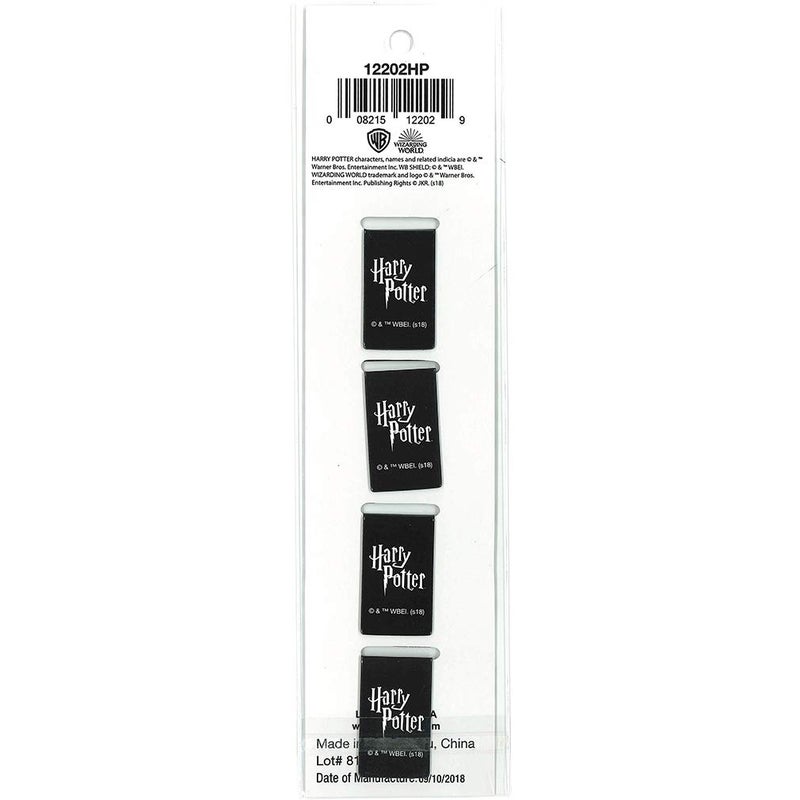 Ata-Boy Harry Potter Bookmark, Houses of Hogwarts Crests Magnetic Bookmarks (4 Set) Harry Potter Gifts & Merchandise - Image 3